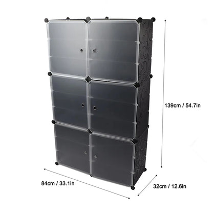 Modern and simple shoe rack multi-layer space-saving and economical home dustproof cabinet large-capacity shoe rack