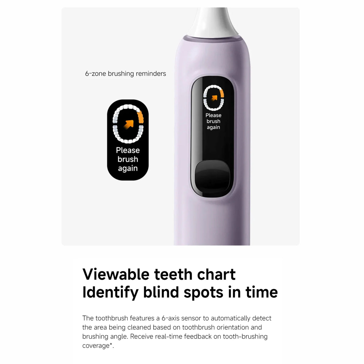 Xiaomi Oscillation Electric Toothbrush Pro EU Smart Colour Display Oscillating Ultrasonic Motor 180-day Long Battery Life IPX8