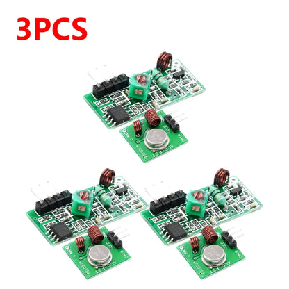 315/433MHz RF Transmitter Receiver Module Wireless Remote Module for Arduino 3.5-12V/DC5V Smart Electronics Module for Arduino