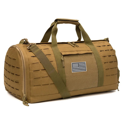 40L Tactical Travel Bag For Men Fitness Duffel Bag Basketball Weekender Bag carry on luggage Outdoor camping equipment