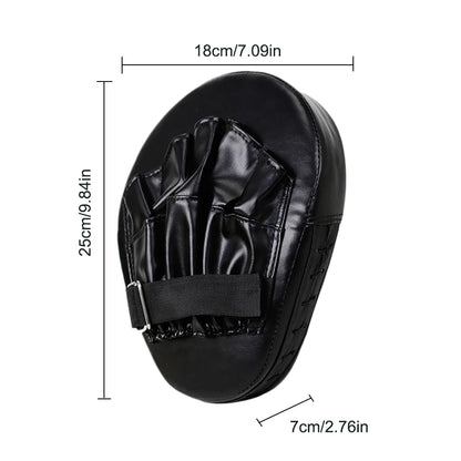 Curved Boxing Hand Target Breathable 5-Finger Hand Target Boxing Focus Pad Muay Thai Pads for Martial Arts Training