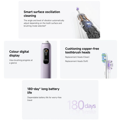 Xiaomi Oscillation Electric Toothbrush Pro EU Smart Colour Display Oscillating Ultrasonic Motor 180-day Long Battery Life IPX8