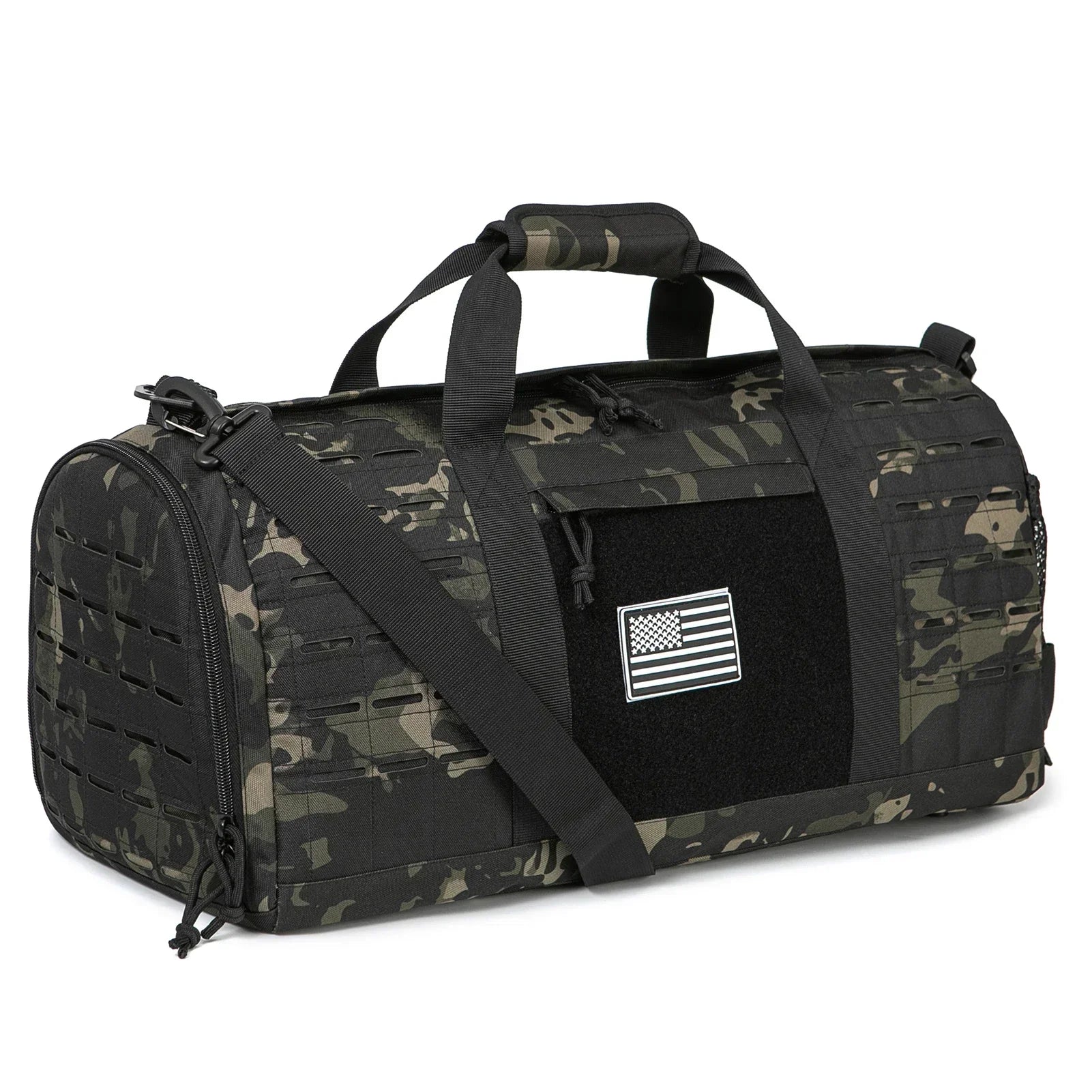 40L Tactical Travel Bag For Men Fitness Duffel Bag Basketball Weekender Bag carry on luggage Outdoor camping equipment